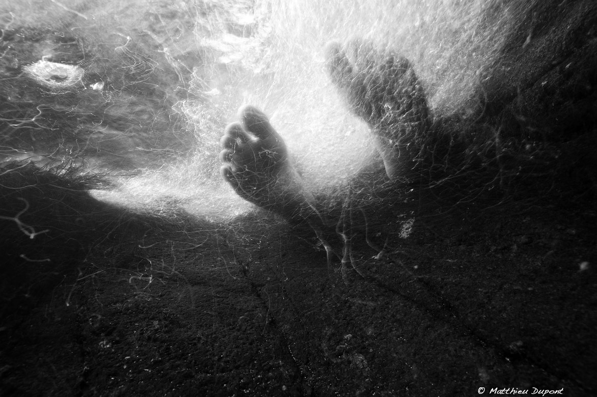 Photographie sous l'eau de Matthieu Dupont