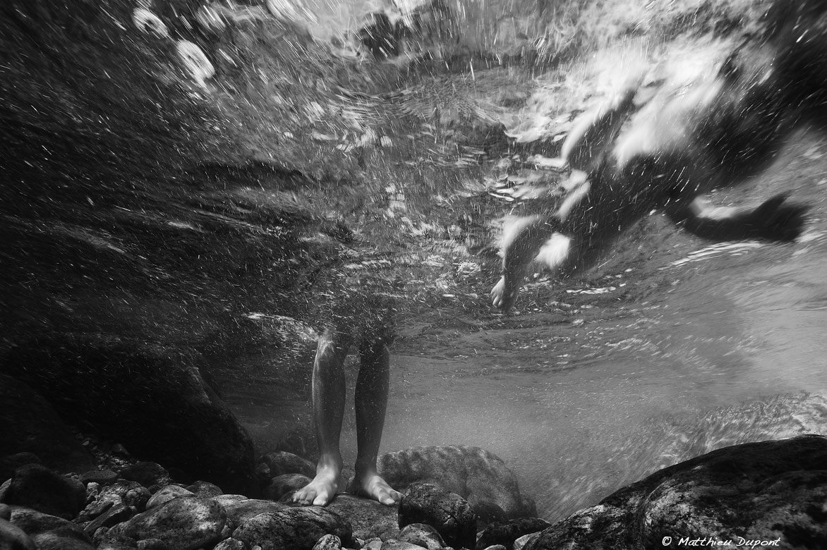 Photographie sous l'eau de Matthieu Dupont