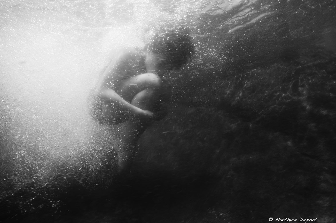 Photographie sous l'eau de Matthieu Dupont